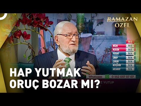 Engelli Bir Kişi Fidye Vermeli Mi? | Necmettin Nursaçan'la İftar Saati