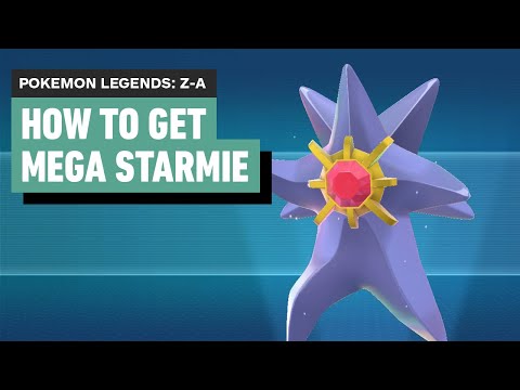 How to Get Mega Starmie in Pokemon Legends: Z-A