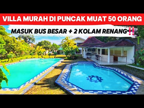 VILLA MURAH DI PUNCAK‼️ Deket Taman Safari Muat Bus Besar  | Villa Homey Puncak #villapuncak 