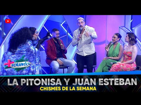 La Pitonisa y Juan Esteban comentan los chismes de la semana MAS ROBERTO