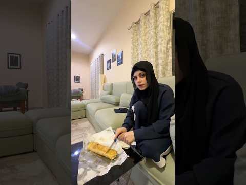 البنت والشاوورما😂😂 نانو وام سيف