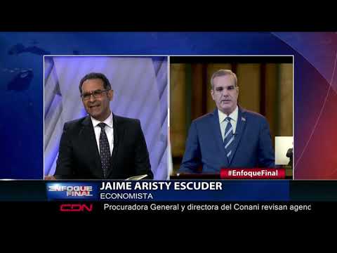 El economista  Jaime Aristy Escuder analiza el discurso del presidente Luis Abinader