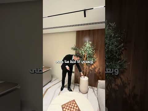 فكرة شجرة الزيتون الصناعيه في التصميم الداخلي والديكور