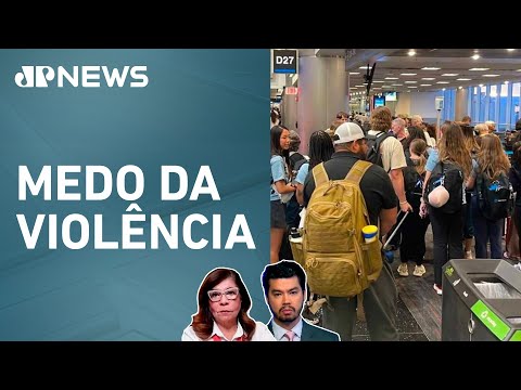 Brasileiros buscam segurança e se mudam para os Estado Unidos; Dora Kramer e Kobayashi avaliam