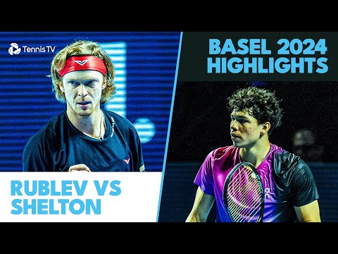 Andrey Rublev vs Ben Shelton Highlights | Basel 2024