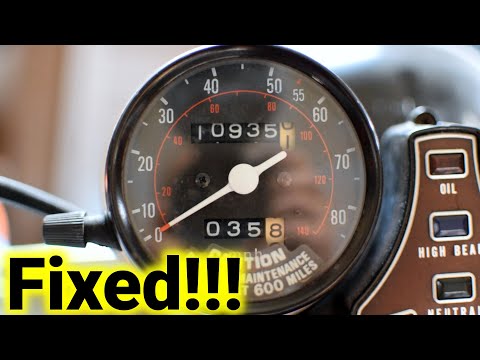 Classic Motorcycle Speedometer Repair