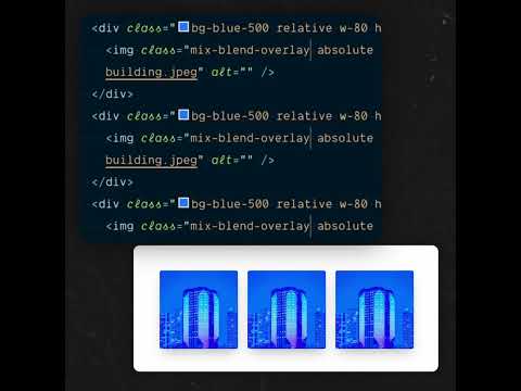 Mix Blend Modes — Tailwind CSS 🤌