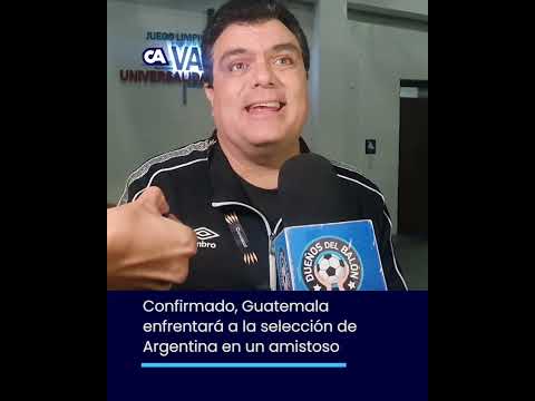 Se ha confirmado el partido amistoso entre Argentina y Guatemala para junio.