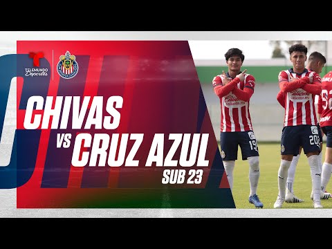 Chivas Sub 23 vs. Cruz Azul Sub 23 | En vivo | Telemundo Deportes