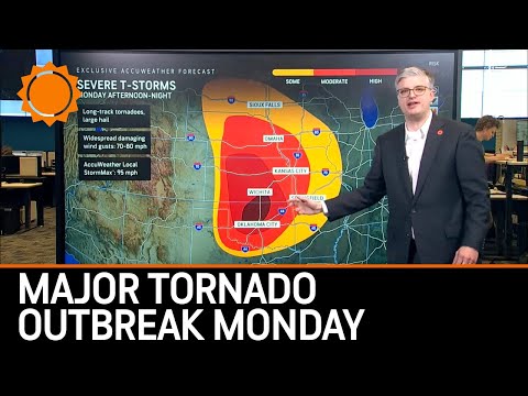 Major Tornado Outbreak Monday