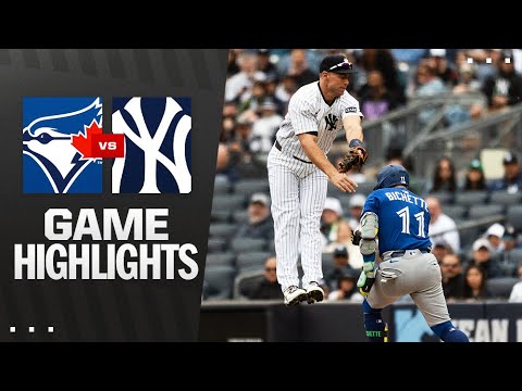 Blue Jays vs. Yankees Game 1 Highlights (4/27/25) | MLB Highlights