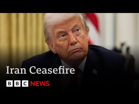 BREAKING: Trump announces “total ceasefire" between Iran and Israel | BBC News