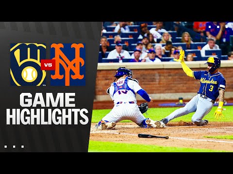 Brewers vs. Mets Game Highlights (7/3/25) | MLB Highlights