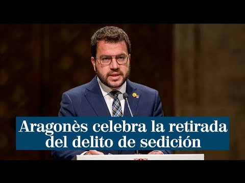 Aragonès avanza que habrá más acuerdos para la resolución del conflicto político con el Estado