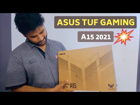 Asus Tuf Gaming A15 2021 Model | Ryzon 7 4800H Nvidia RTX 3050 8+8 GB RAM | Video Editing Laptop
