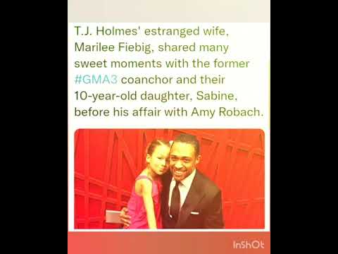 T.J. Holmes' estranged wife, Marilee Fiebig, shared many sweet moments with the former #GMA3