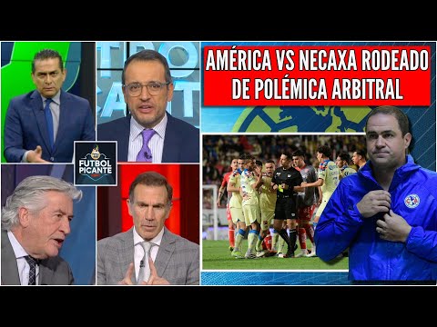 AMÉRICA vs NECAXA igualaron a cero goles. Polémicas expulsiones condicionó partido | Futbol Picante