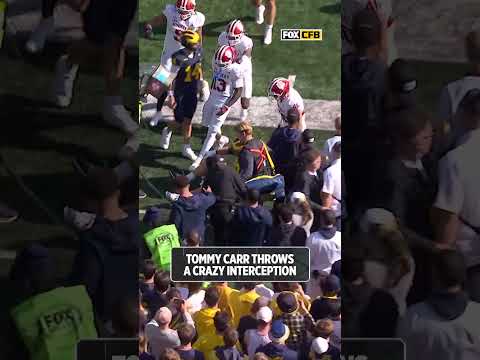 Tough one for Tommy Carr and Michigan #cfb #michigan #wolverines #bigten #wolverines #ohiostate