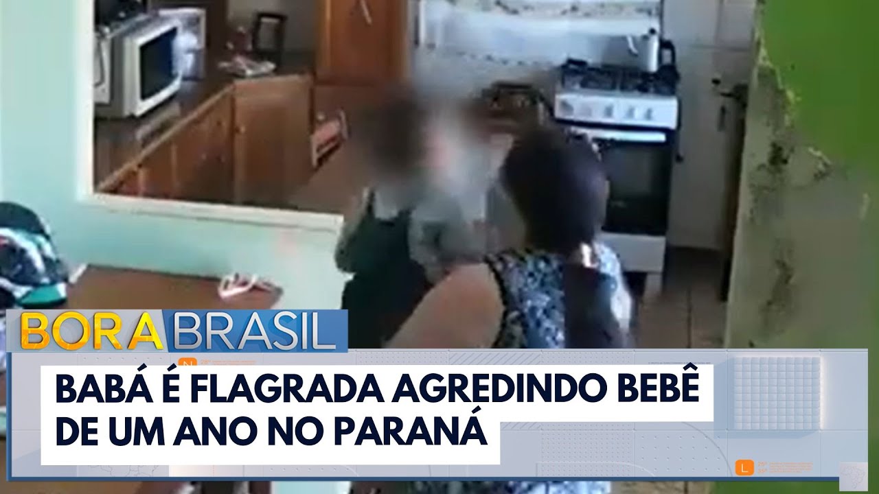 Babá é flagrada agredindo bebê de um ano TV Online Babá é flagrada agredindo bebê de um ano