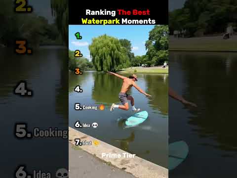 Ranking the best <strong>waterpark</strong> moments 🏊‍♂️#usa