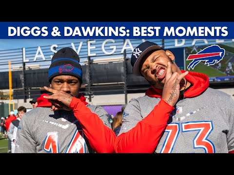 Best Moments of Stefon Diggs and Dion Dawkins at 2022 Pro Bowl Week | Buffalo Bills video clip