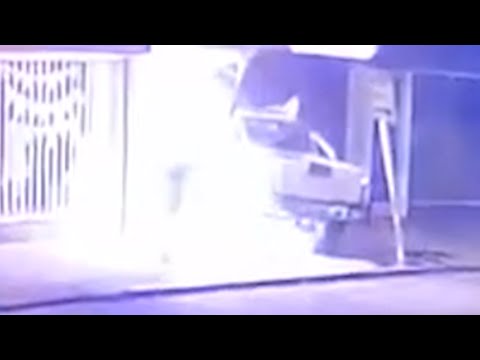 Truck rams into store in Australia before driver appears to sets it ablaze | CAUGHT ON CAMERA