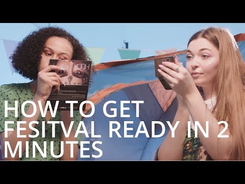 feelunique.com & Feel Unique Discount Code video: How To Get Festival Ready In 2 Minutes| Feelunique
