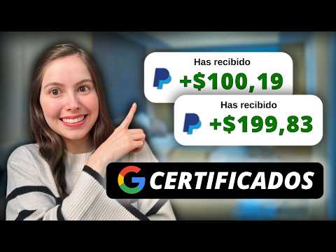Cómo Ganar Dinero Desde Casa Con Certificados de Google Gratis