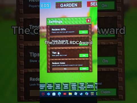 Grow a garden secret code! #gag #roblox #growagarden #growagardencodes #gardening #gaming #games