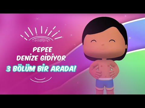 Pepee Denize Gidiyor 🏊 Pepee, Leliko ve Pisi İle 3 Bölüm Bir Arada! | Düşyeri