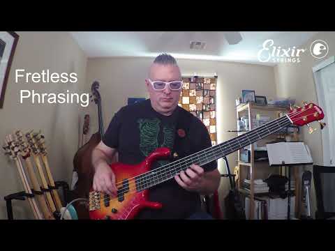 Derek Jones Bass Guitar Lesson – Fretless Phrasing Tips for Beautiful Basslines | ELIXIR Strings