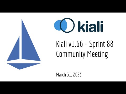 Thumbnail for Kiali Sprint 88 Demo [v1.66] - Service mesh management for Istio