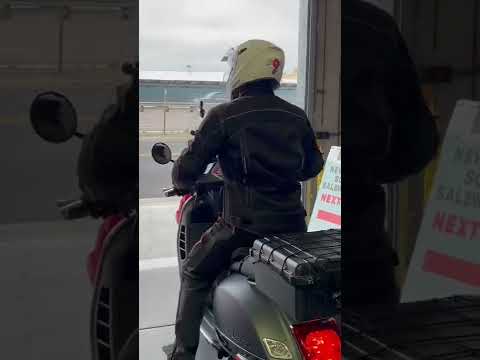 Kevin rides from San Diego to Minnesota on a Vespa GTS 300!