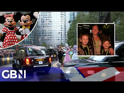Cabbie Convoy | Taxi drivers escort seriously ill children to Disneyland for charity trip