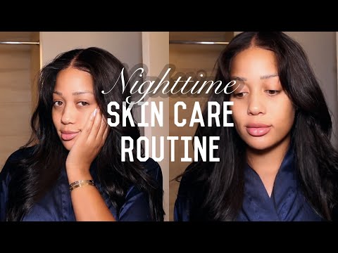 My 2021 Night Time Skincare Routine For Clear, Smooth & Hydrated Skin + Acne Tips For Beginners!