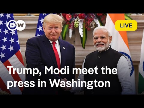 Watch live: Trump holds press conference with Modi | DW News