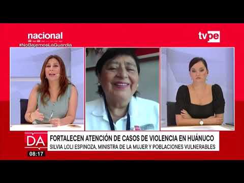 Entrevista a Silvia Loli Espinoza, ministra de la Mujer y Poblaciones Vulnerables