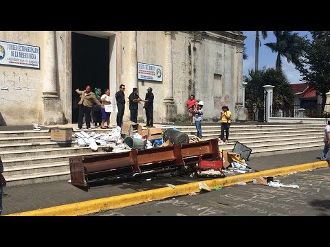 3 años de la profanación de iglesias católicas en Carazo por fanáticos y paramilitares sandinistas