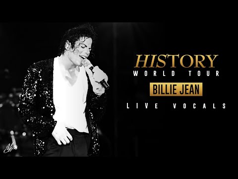 BILLIE JEAN - HIStory World Tour - Live Vocals (Made with AI) | Michael Jackson