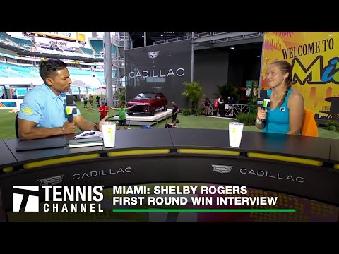 Shelby Rogers Earns First Win as Married Woman | Miami 1R