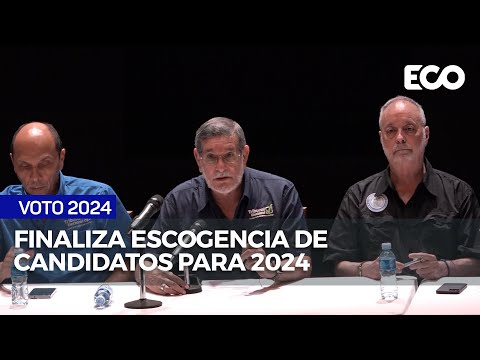 Candidatos presidenciales listos para las elecciones de 2024 | #EcoNews