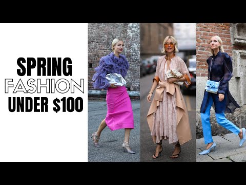 Video: 30 Spring Fashion Trends Under 0 | The Style Insider