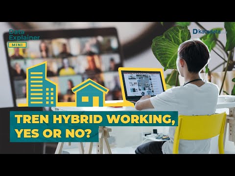 Tren Hybrid Working, Yes or No? | Katadata Explainer