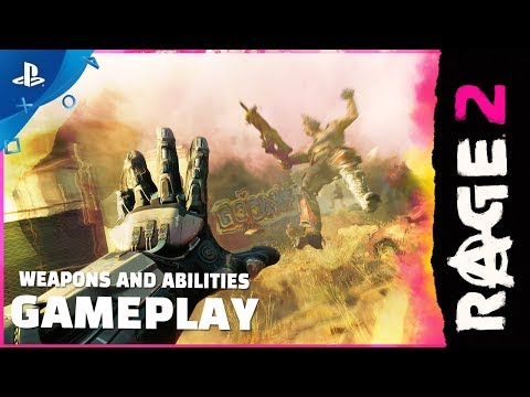 Rage 2 - Weapons and Abilities Gameplay | PS4