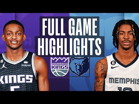 KINGS at GRIZZLIES | FULL GAME HIGHLIGHTS | January 1, 2023 video clip