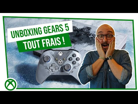 UNBOXING - Pack Xbox One X Édition Limitée Gears 5