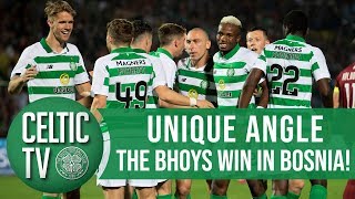 🎥 UNIQUE ANGLE: Sarajevo 1-3 Celtic | Mikey’s belter, Eddy’s composure & Scotty’s back-heel! 👌