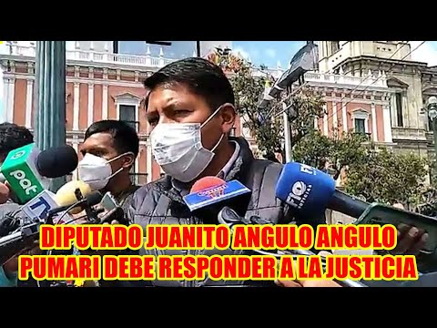 DIPUTADO ANGULO EXISTE PRUEBAS PARA LA APR3HENSIÓN DEL MARCO PUMARI...