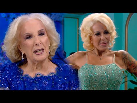 |OBSERVADORA! Daniela Cardone mostró su look y Mirtha hizo un comentario sin filtro sobre su escote