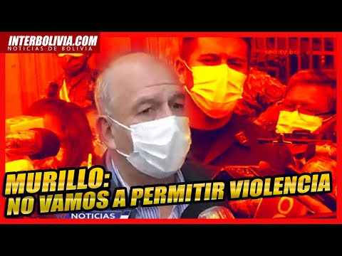 ? ARTURO MURILLO DICE QUE NO PERMITIRA VIOLENCIA Y CONFRONTACIÓN ?